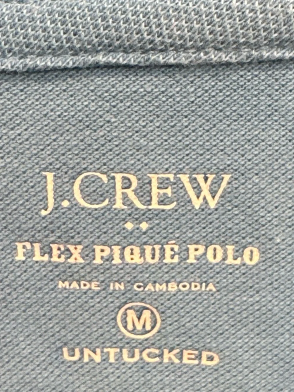 J. Crew Men’s Polo Shirt in Sky Blue